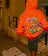 Load image into Gallery viewer, PEACE HOODIE RED (OVERSIZED FIT)
