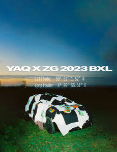 YAQ X ZG - Black shirt (oversized fit)