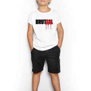 BRUTXXL T-SHIRT KIDS WHITE